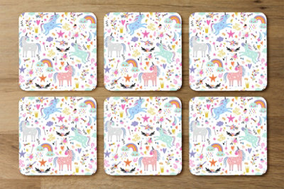 Andrew Lee Unicorns (Coaster) / Default Title from B&Q