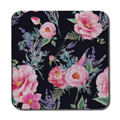 Andrew Lee Watercolour Painting Of Flowers (Coaster) / Default Title from B&Q