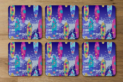 Andrew Lee Tropical Surf (Coaster) / Default Title from B&Q