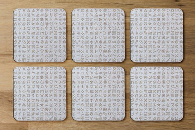Andrew Lee Viking Ritual Symbols (Coaster) / Default Title from B&Q