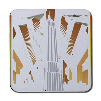 Andrew Lee Art Deco Skyscraper (Coaster) / Default Title from B&Q