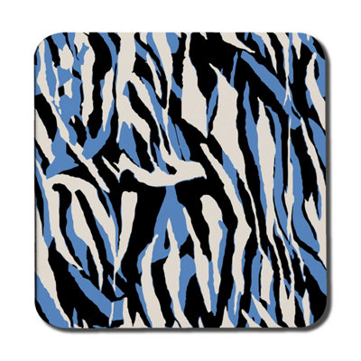 Andrew Lee Abstract Zebra Skin (Coaster) / Default Title from B&Q