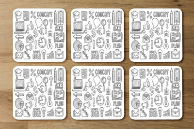 Business Doodles (Coaster) / Default Title from B&Q