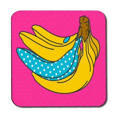 Andrew Lee Pop Art Banana (Coaster) / Default Title from B&Q
