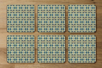 Andrew Lee Psychedelic Geometric Pattern (Coaster) / Default Title from B&Q