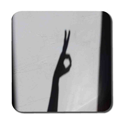 Andrew Lee Hand Silhouette Coaster Set / Default Title from B&Q
