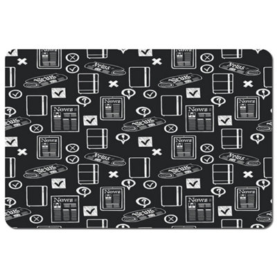 Andrew Lee Press And Media Symbols (Placemat) / Default Title from B&Q