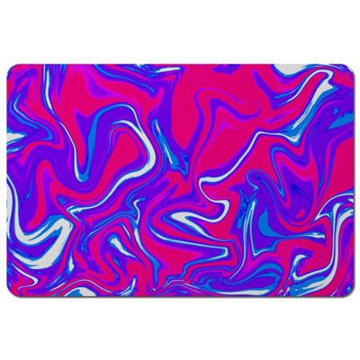 Andrew Lee Pink & Blue Marble (Placemat) / Default Title from B&Q