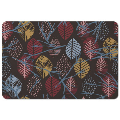 B&Q -  Prints Of Autumn Leaves (Placemat) / Default Title