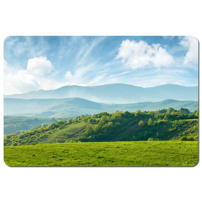 Andrew Lee Panorama Of Beautiful Countryside Of Romania (Placemat) / Default Title from B&Q
