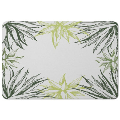 B&Q -  Green Leaf Border (Placemat) / Default Title
