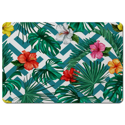 B&Q -  Tropical Leaves & Geometrics (Placemat) / Default Title