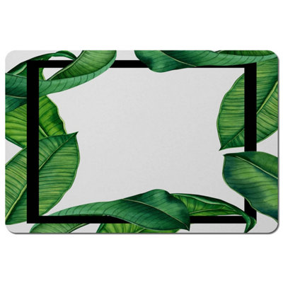 Andrew Lee Botanical & Black Border (Placemat) / Default Title from B&Q