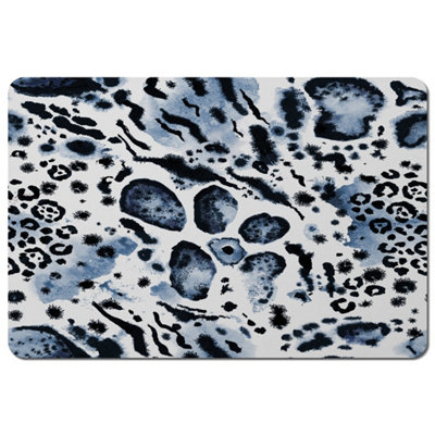 B&Q -  Blue Leopard Print (Placemat) / Default Title