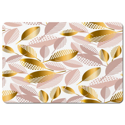 Andrew Lee Pastel Rose And Gold Autumn (Placemat) / Default Title from B&Q