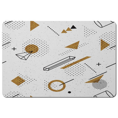 B&Q -  Trendy Geometric Elements (Placemat) / Default Title