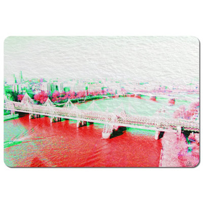 Andrew Lee London Eye Veiw Red (Placemat) / Default Title from B&Q