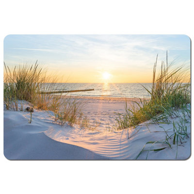 Andrew Lee Sunset At The Baltic Sea Beach (Placemat) / Default Title from B&Q