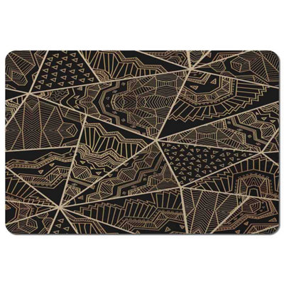 Andrew Lee Geometric Triangles With Patterns (Placemat) / Default Title from B&Q
