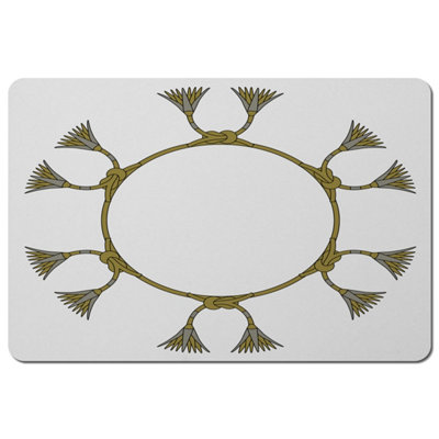 Andrew Lee Ancient Egyptian Lotus Motifs (Placemat) / Default Title from B&Q