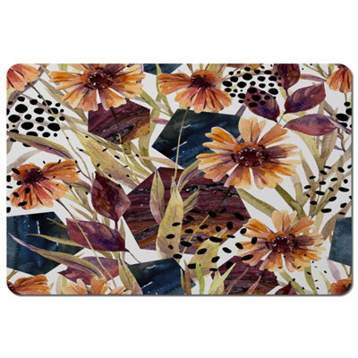 B&Q -  Autumn Geometric Flowers (Placemat) / Default Title