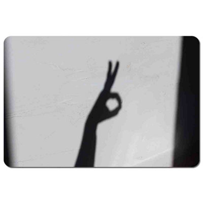 Andrew Lee Hand Silhouette Placemat Set / Default Title from B&Q