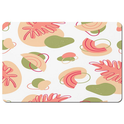 Andrew Lee Botanical Elements With Line Art (Placemat) / Default Title from B&Q