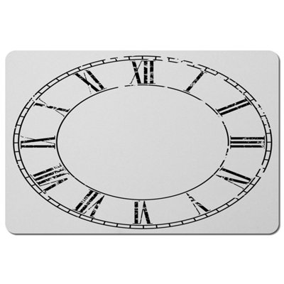 Andrew Lee Roman Numeral Clock (Placemat) / Default Title from B&Q