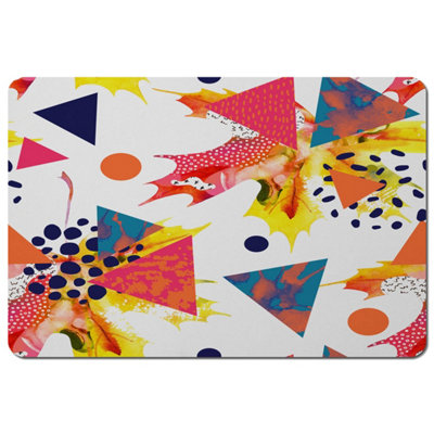 Andrew Lee Maple Leaves & Geometric Patterns (Placemat) / Default Title from B&Q