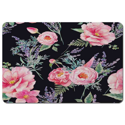 Andrew Lee Watercolour Painting Of Flowers (Placemat) / Default Title from B&Q