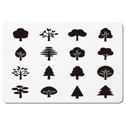 Andrew Lee Tree Silhouette Illustrations (Placemat) / Default Title from B&Q