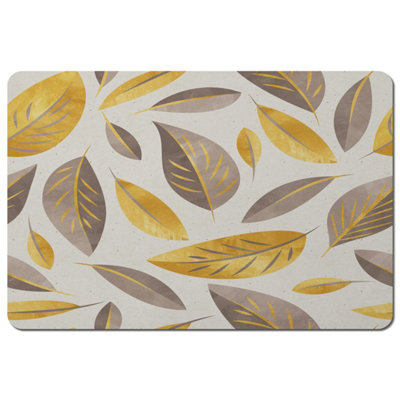 Andrew Lee Botanical Gold And Purple Leaf (Placemat) / Default Title from B&Q