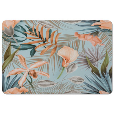 B&Q -  Pink Tropical Flowers (Placemat) / Default Title