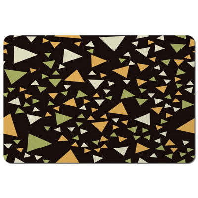Andrew Lee Yellow Green Triangles (Placemat) / Default Title from B&Q