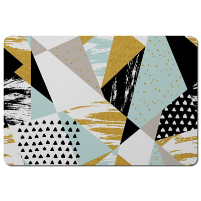 B&Q -  Geometric Shapes & Brush Strokes (Placemat) / Default Title