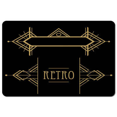 Andrew Lee Art Deco Retro (Placemat) / Default Title from B&Q