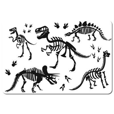 Andrew Lee Stylish Dinosaur Silhouettes (Placemat) / Default Title from B&Q