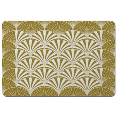 B&Q -  Golden Semi Circles (Placemat) / Default Title