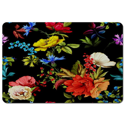 B&Q -  Bright Vibrant Flowers (Placemat) / Default Title