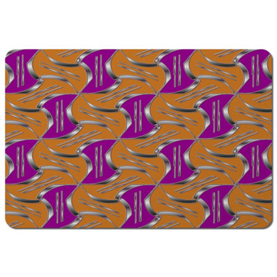 Andrew Lee Geo Metalic Shapes (Placemat) / Default Title from B&Q
