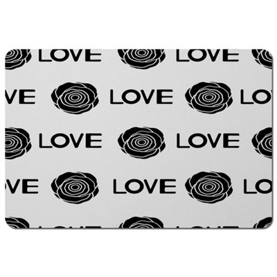 Andrew Lee Rose & Love Print (Placemat) / Default Title