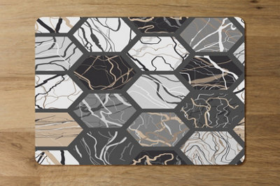 Andrew Lee Hexagon Marble (Placemat) / Default Title from B&Q