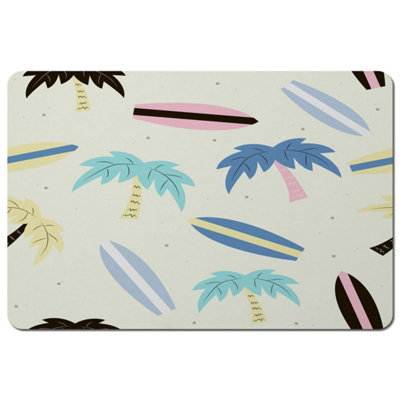 Andrew Lee Surf Boards & Palm Trees (Placemat) / Default Title from B&Q