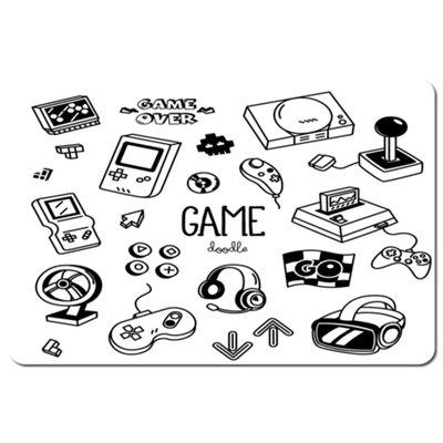 Andrew Lee Game Doodles (Placemat) / Default Title from B&Q