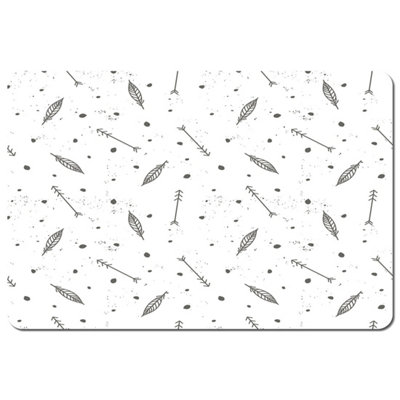 Andrew Lee Feathers And Arrows In Boho Style (Placemat) / Default Title from B&Q