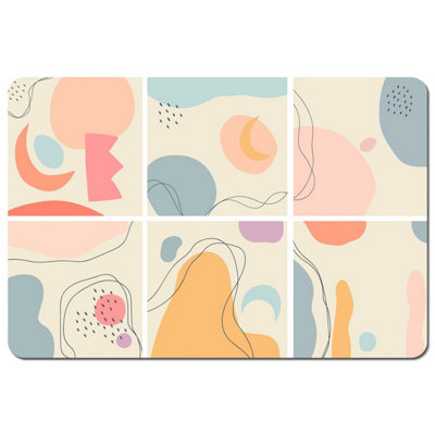 Andrew Lee Hand Drawn Various Shapes And Doodle Objects (Placemat) / Default Title from B&Q