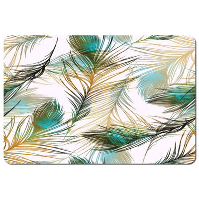 Andrew Lee Imprints Peacock Feathers (Placemat) / Default Title from B&Q
