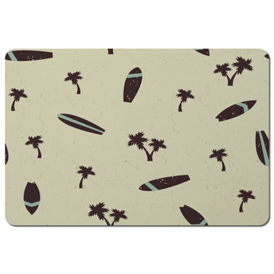 Andrew Lee Surf Board & Palm Silhouettes (Placemat) / Default Title from B&Q