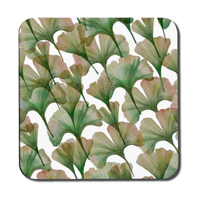 Andrew Lee Ginkgo Biloba Coaster Set / Default Title