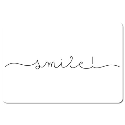 Andrew Lee Text Smile (Placemat) / Default Title from B&Q